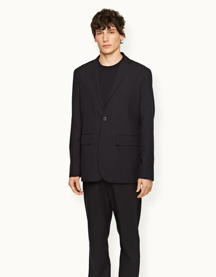 Men Orlebar Brown Jackets and Outerwear Sepher Merino Night Iris