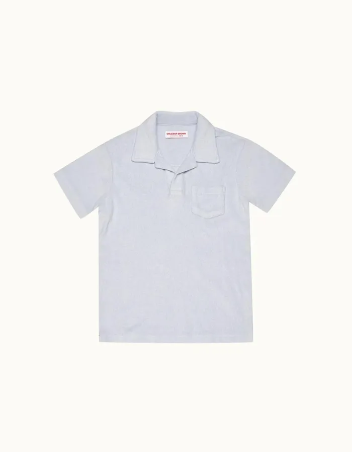 Men Orlebar Brown Kids Digby Towelling Light Island Sky