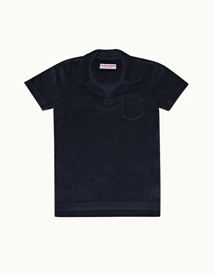 Men Orlebar Brown Kids Digby Towelling Navy
