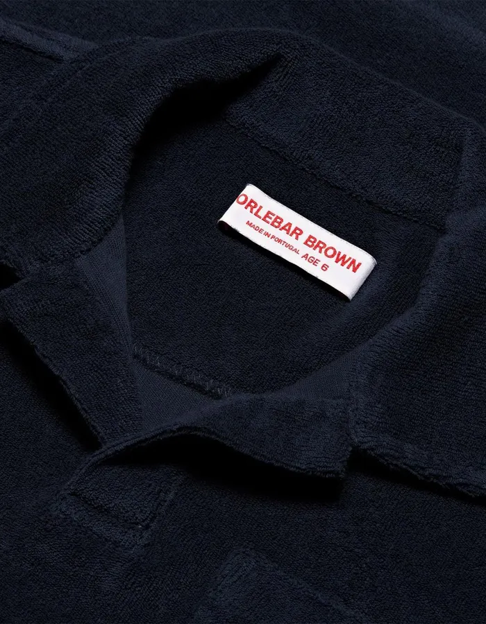 Men Orlebar Brown Kids Digby Towelling Navy