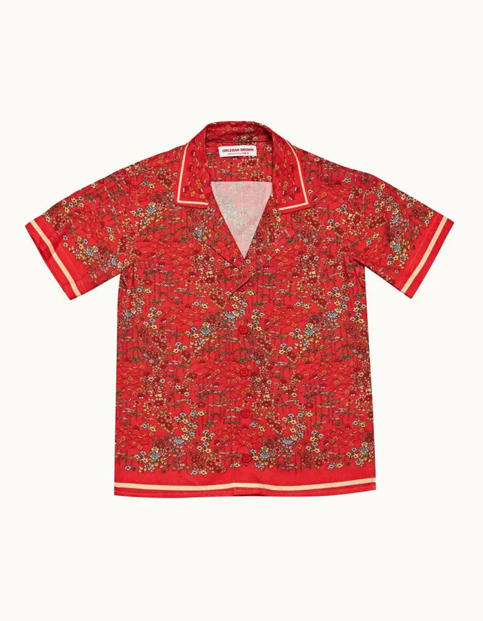 Men Orlebar Brown Kids Pedro Vermillion