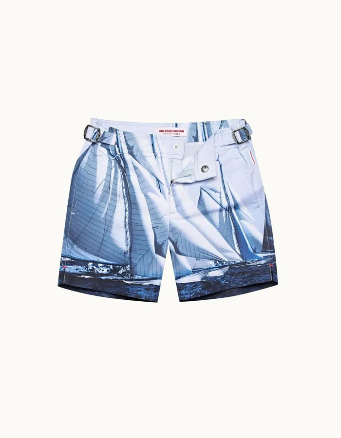 Men Orlebar Brown Kids Russell Ocean Outlook Dark Sapphire