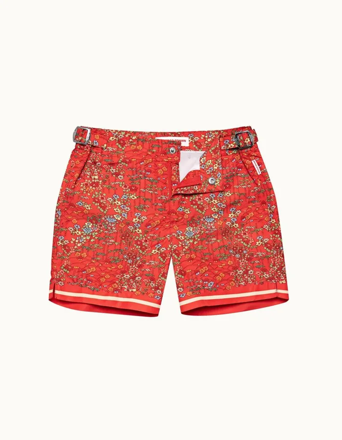 Men Orlebar Brown Kids Russell Vermillion