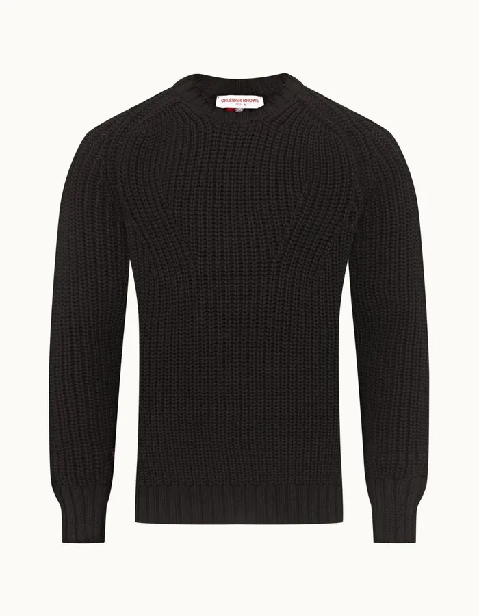 Men Orlebar Brown Knitwear Lipen Black