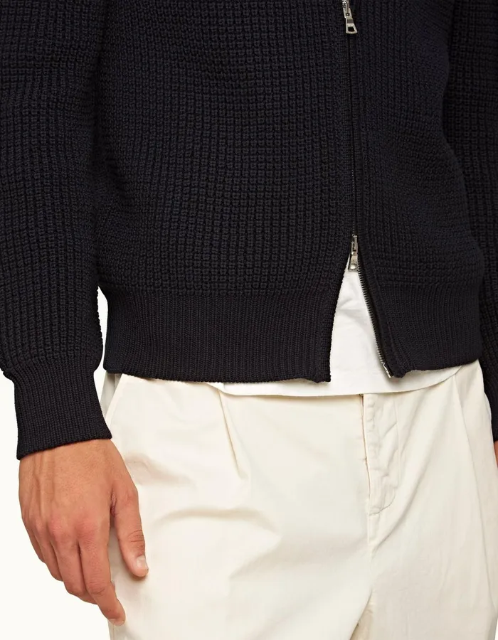 Men Orlebar Brown Knitwear Swan Night Iris