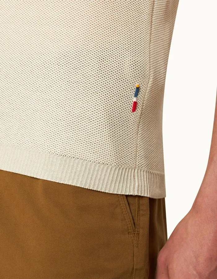 Men Orlebar Brown Polo Shirts Maranon Sea Mist