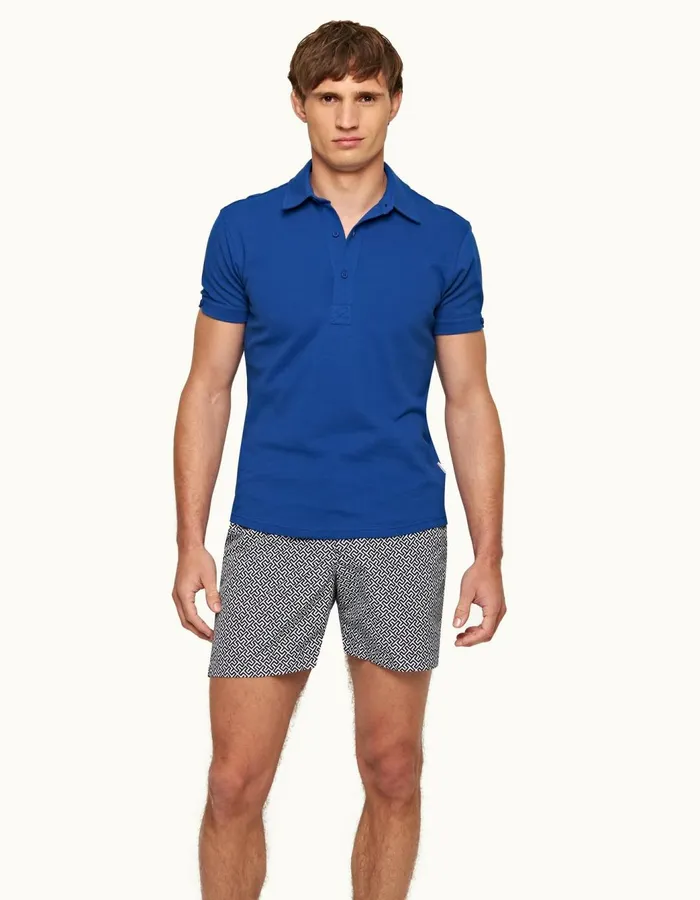 Men Orlebar Brown Polo Shirts Sebastian Mazanine