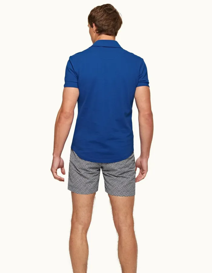 Men Orlebar Brown Polo Shirts Sebastian Mazanine