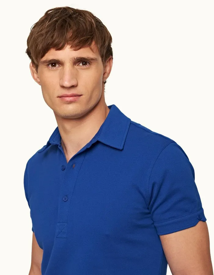 Men Orlebar Brown Polo Shirts Sebastian Mazanine