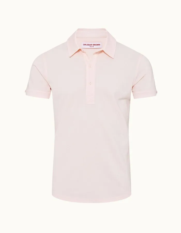 Men Orlebar Brown Polo Shirts Sebastian Rose