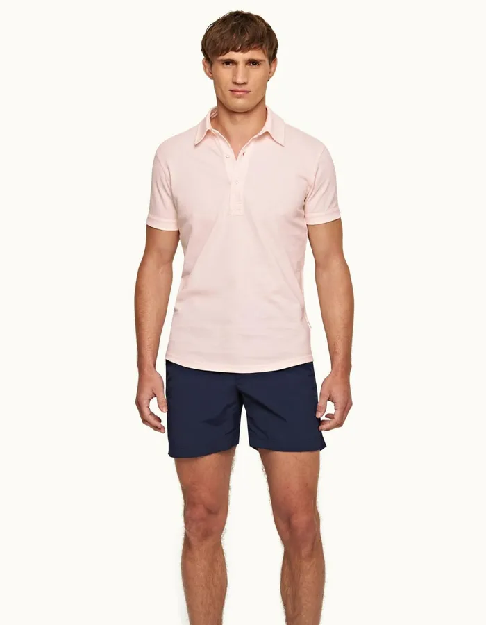 Men Orlebar Brown Polo Shirts Sebastian Rose