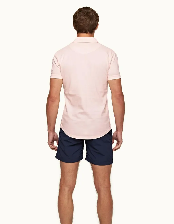 Men Orlebar Brown Polo Shirts Sebastian Rose