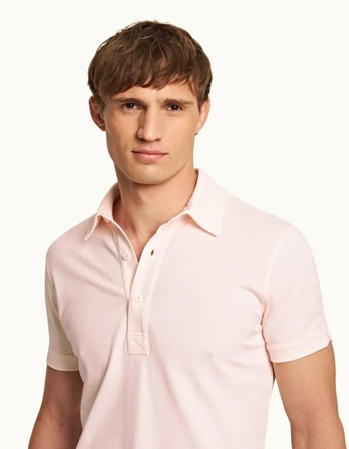 Men Orlebar Brown Polo Shirts Sebastian Rose