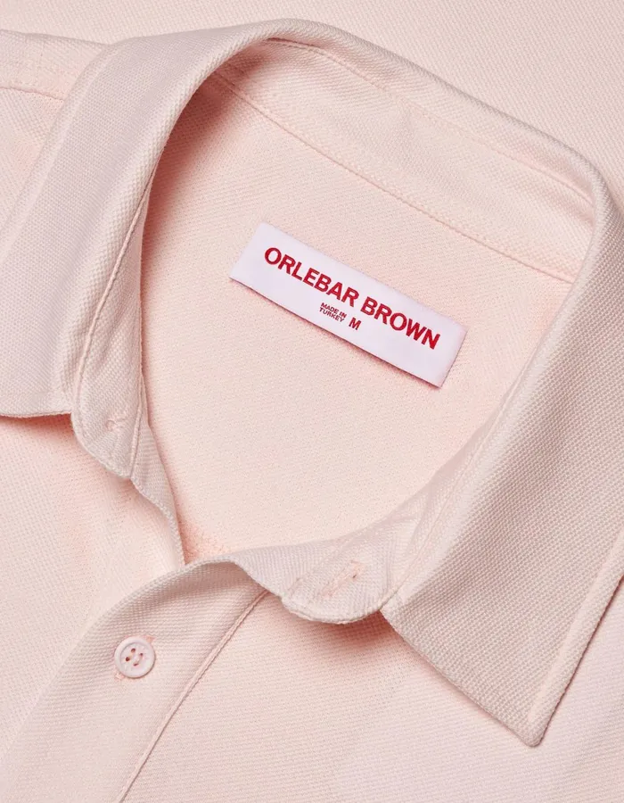 Men Orlebar Brown Polo Shirts Sebastian Rose