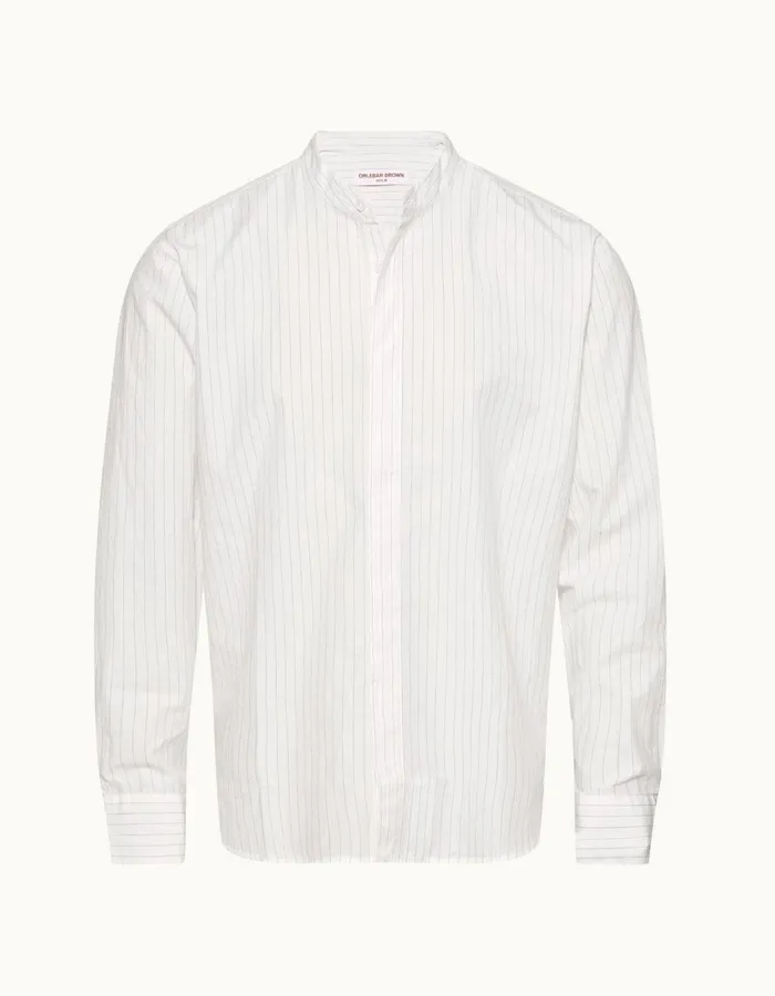 Men Orlebar Brown Shirts Dekker White