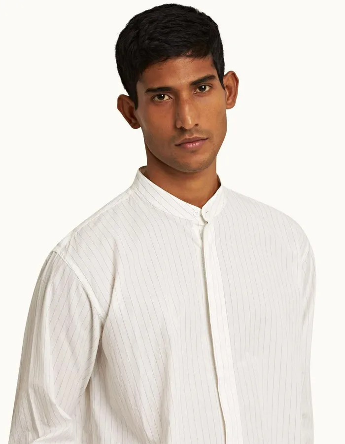 Men Orlebar Brown Shirts Dekker White