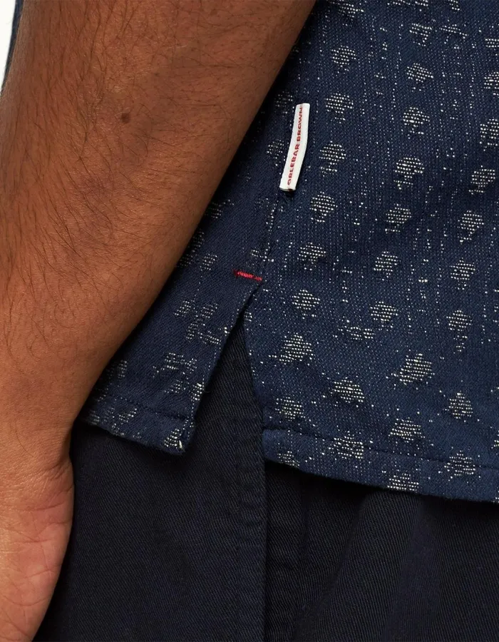 Men Orlebar Brown Shirts Hibbert Indigo