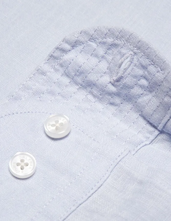 Men Orlebar Brown Shirts Justin Linen Hush