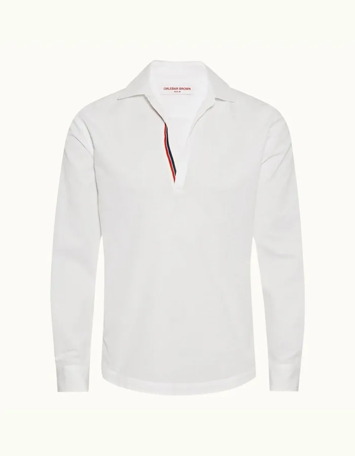 Men Orlebar Brown Shirts Ridley Cloud