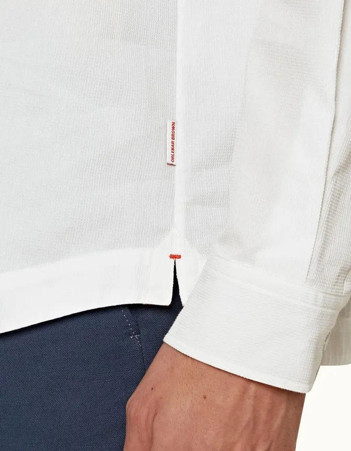 Men Orlebar Brown Shirts Ridley Cloud