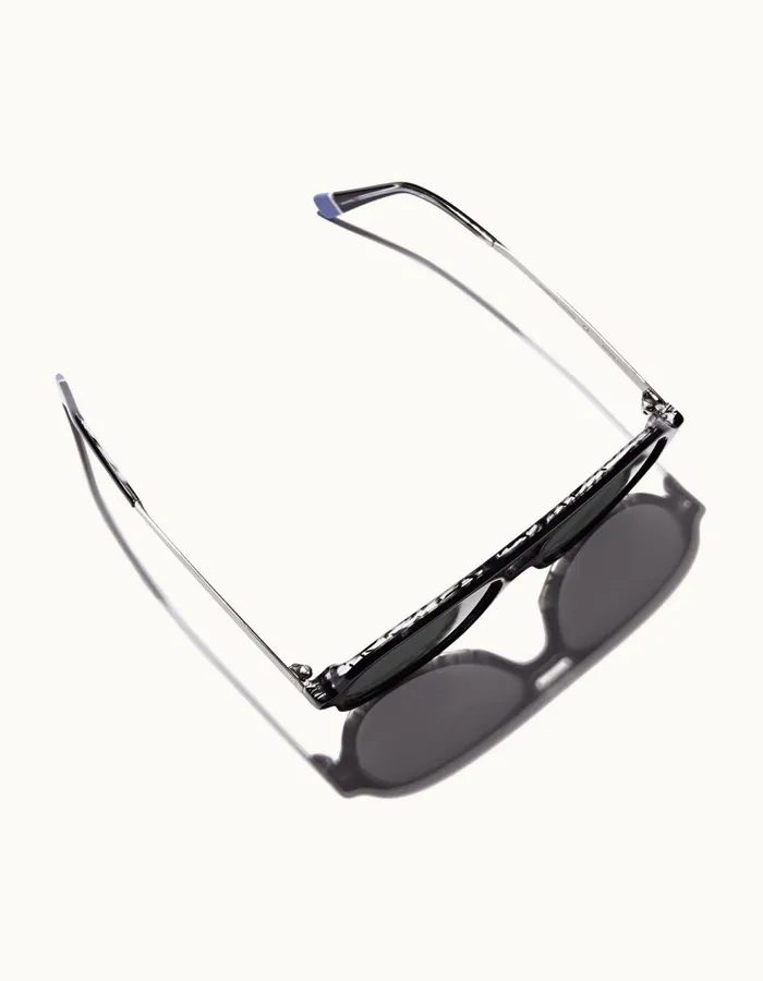 Men Orlebar Brown Sunglasses Estoril Blackshiny Steel