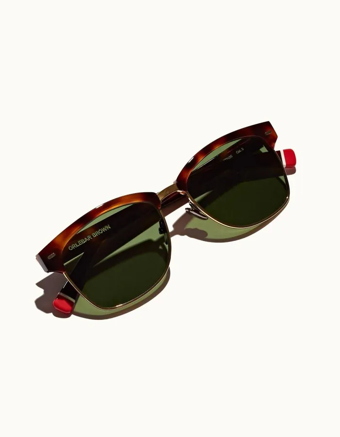 Men Orlebar Brown Sunglasses Matira Tortoise Shell