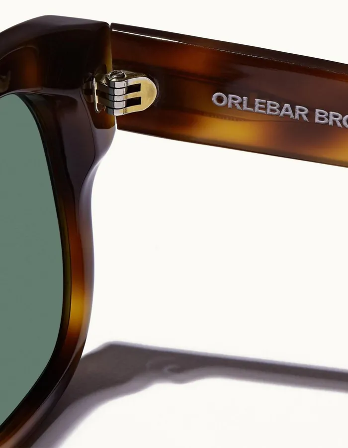 Men Orlebar Brown Sunglasses Nerano Brown Tortoise