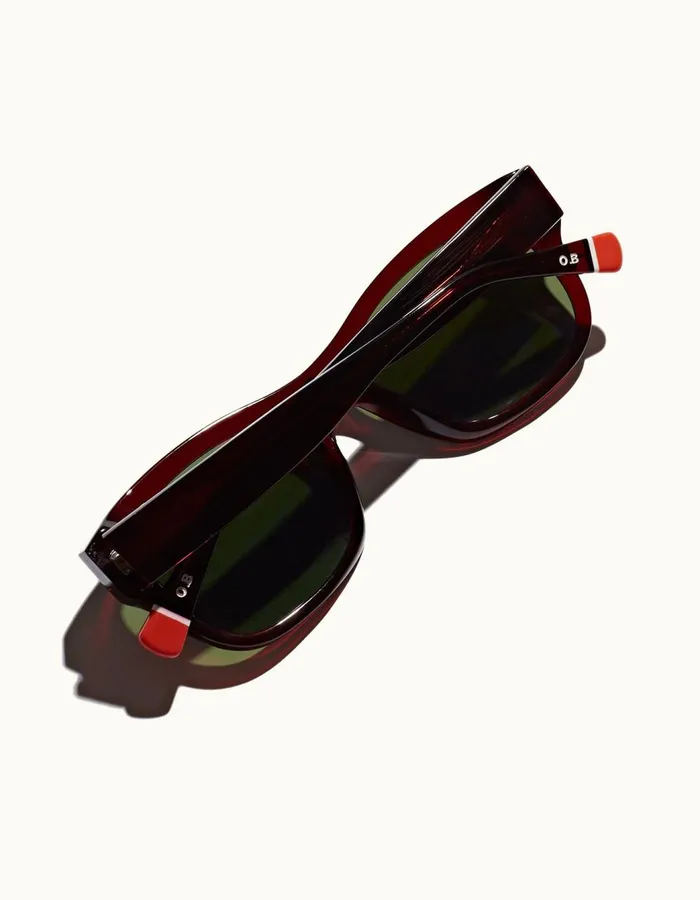 Men Orlebar Brown Sunglasses Nerano Burgundy