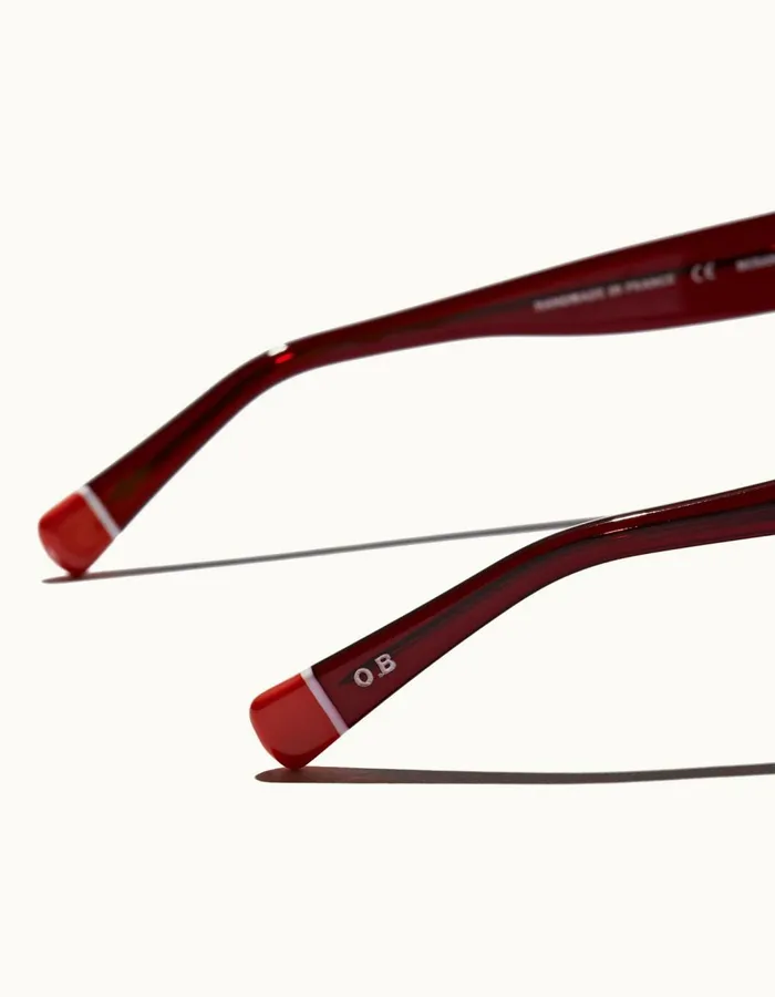 Men Orlebar Brown Sunglasses Nerano Burgundy
