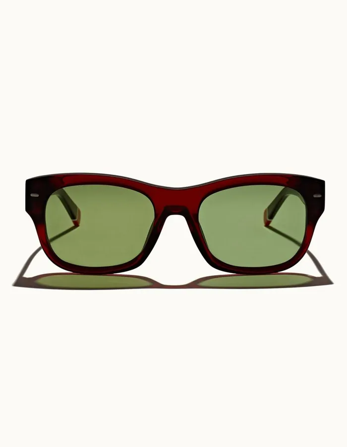 Men Orlebar Brown Sunglasses Nerano Burgundy