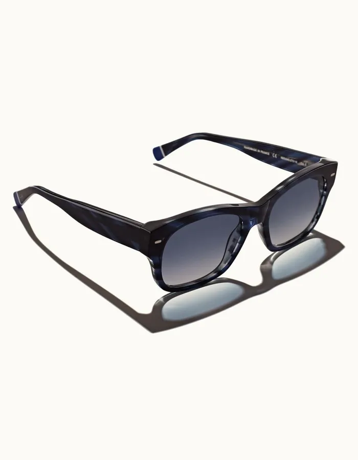 Men Orlebar Brown Sunglasses Nerano Navy Laminate