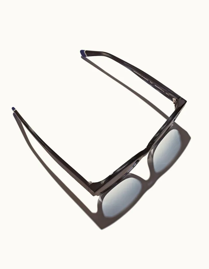 Men Orlebar Brown Sunglasses Nerano Navy Laminate