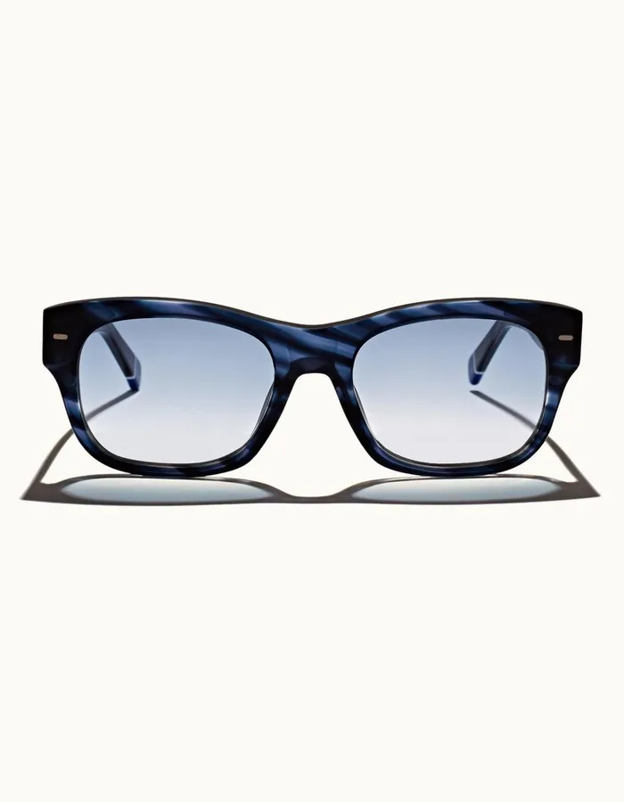 Men Orlebar Brown Sunglasses Nerano Navy Laminate