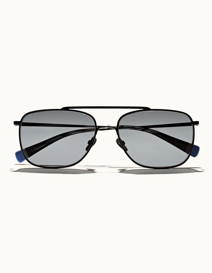 Men Orlebar Brown Sunglasses Tulum Satin Black