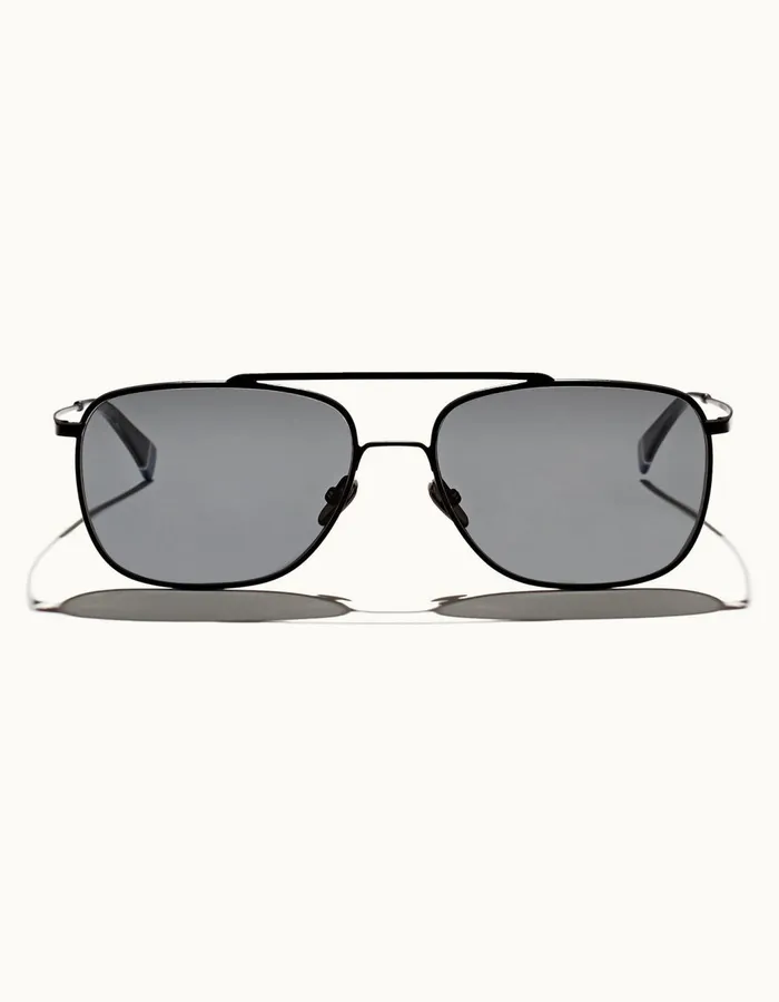 Men Orlebar Brown Sunglasses Tulum Satin Black
