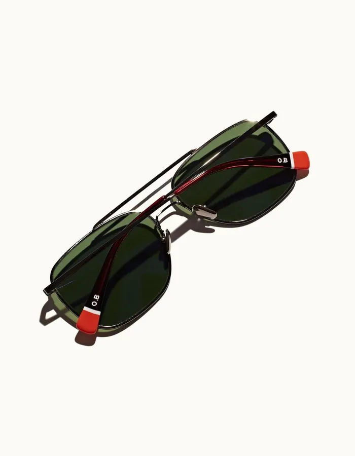 Men Orlebar Brown Sunglasses Tulum Shiny Anthracite