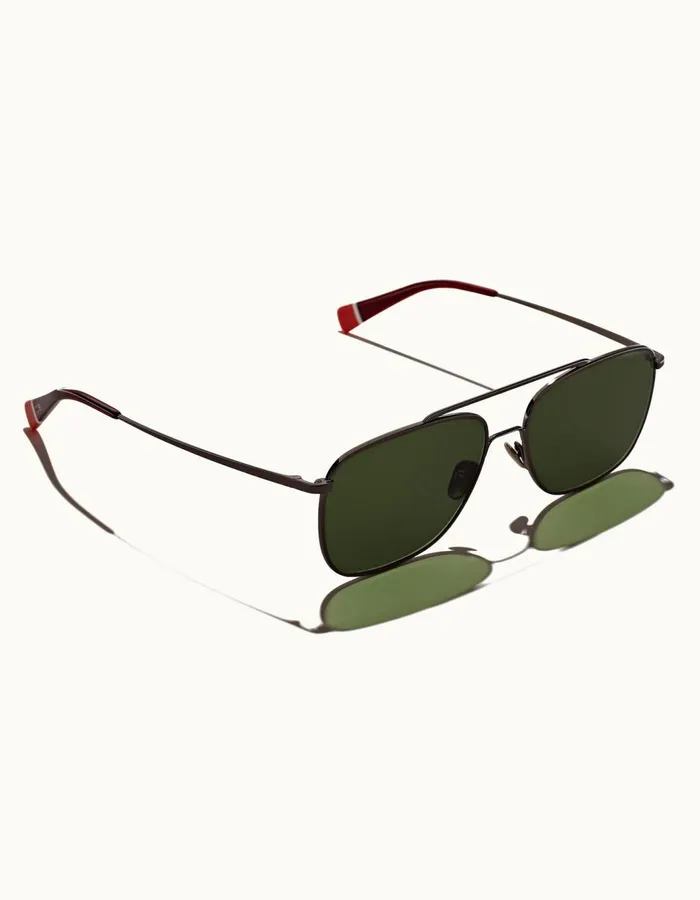 Men Orlebar Brown Sunglasses Tulum Shiny Anthracite