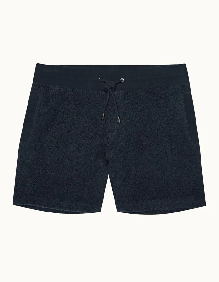 Men Orlebar Brown Sweats Afador Dark Nocturnal Navy