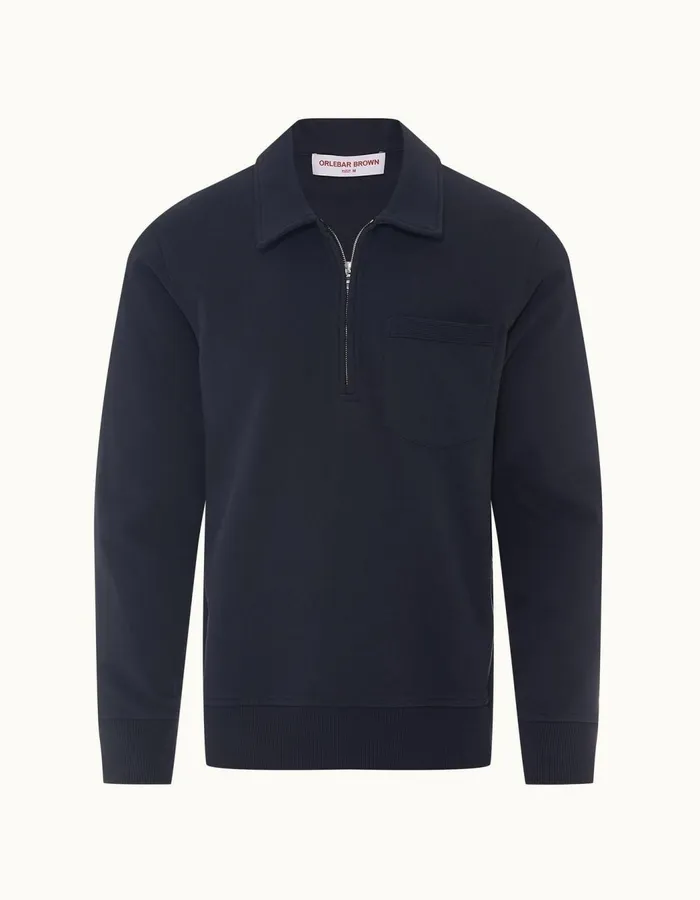 Men Orlebar Brown Sweats Bolam Night Iris