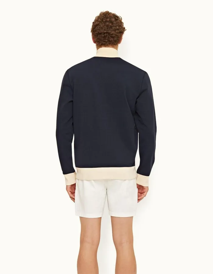Men Orlebar Brown Sweats Egerton Night Iris