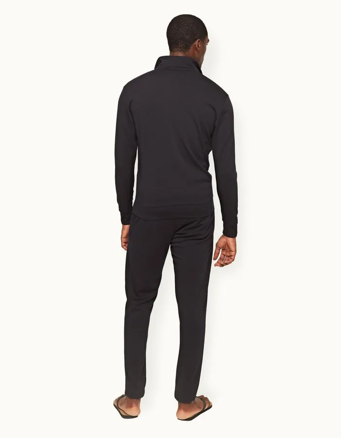 Men Orlebar Brown Sweats Isar Merino Night Iris