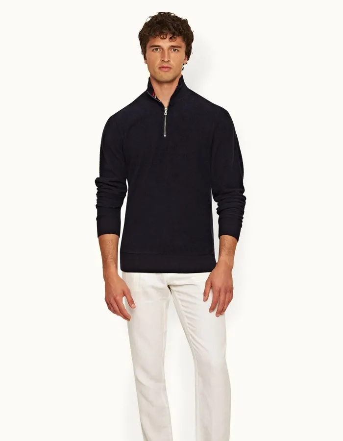 Men Orlebar Brown Sweats Isar Night Iris