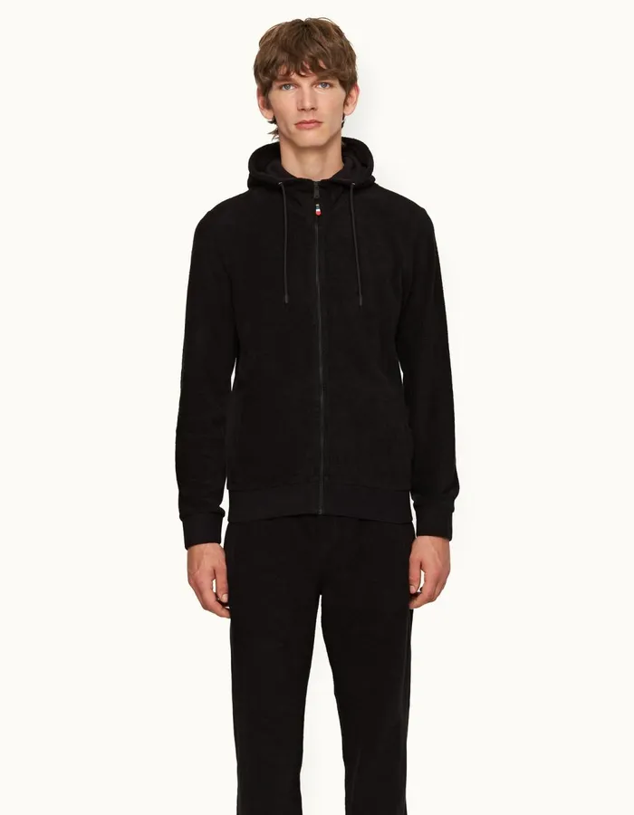 Men Orlebar Brown Sweats Mathers Black