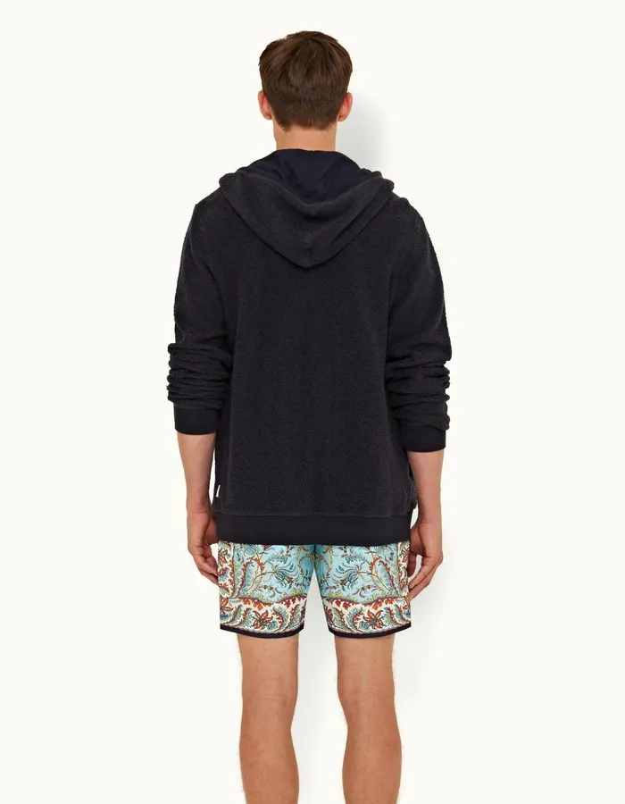 Men Orlebar Brown Sweats Mathers Dark Nocturnal Navy