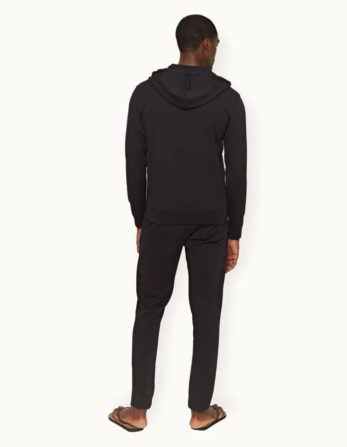 Men Orlebar Brown Sweats Mathers Merino Night Iris