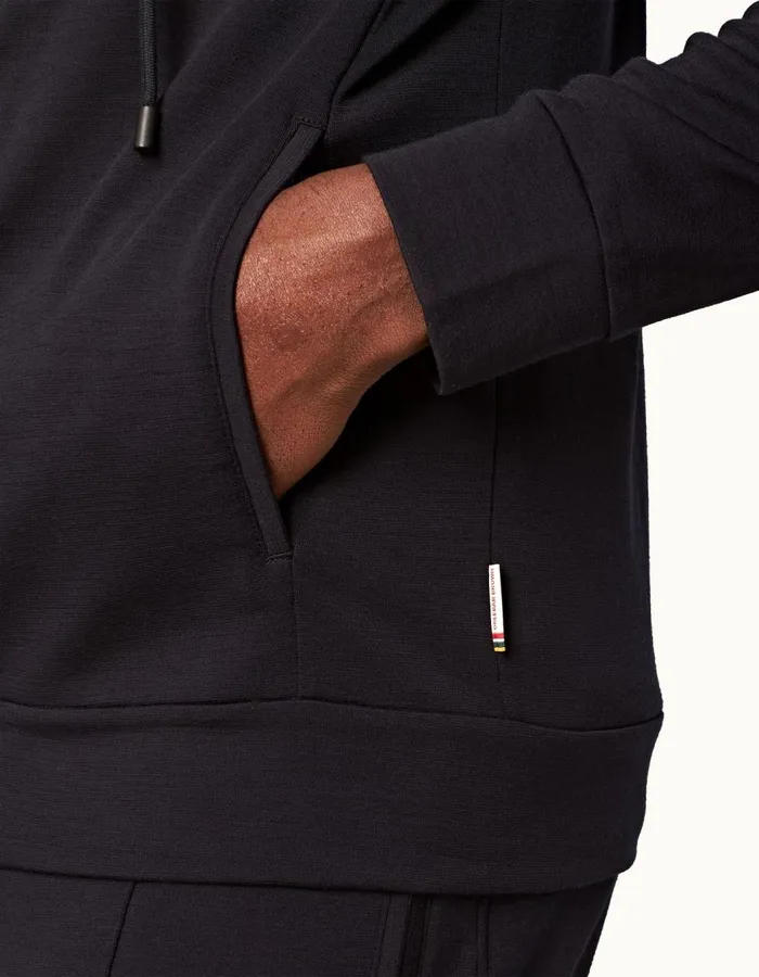 Men Orlebar Brown Sweats Mathers Merino Night Iris