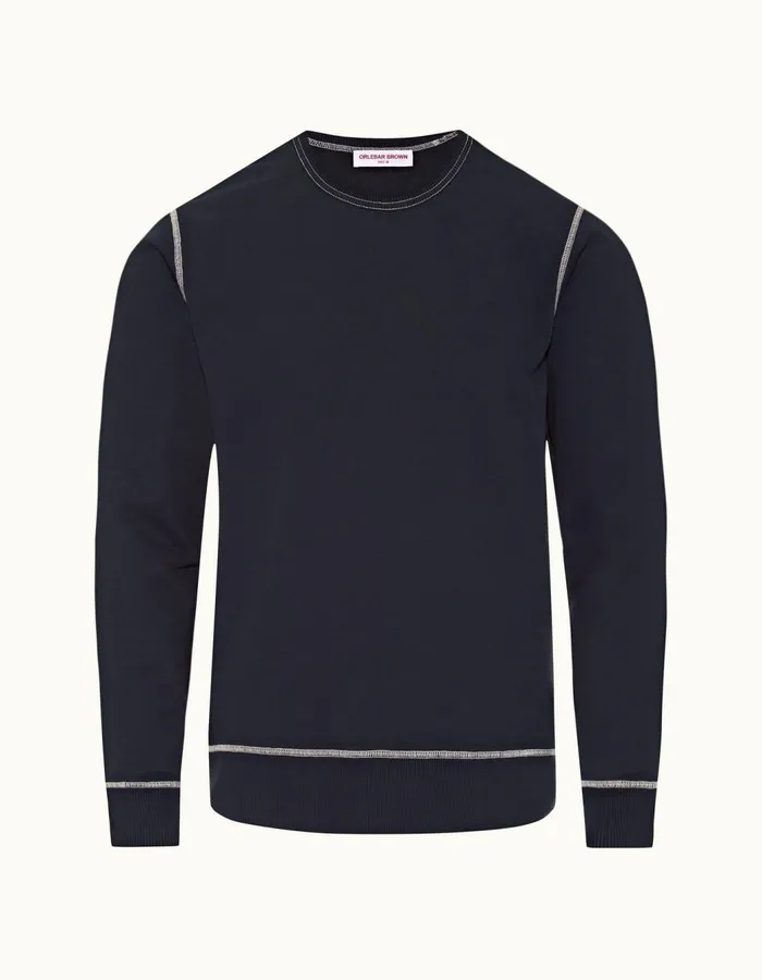 Men Orlebar Brown Sweats Stevenson Night Iris
