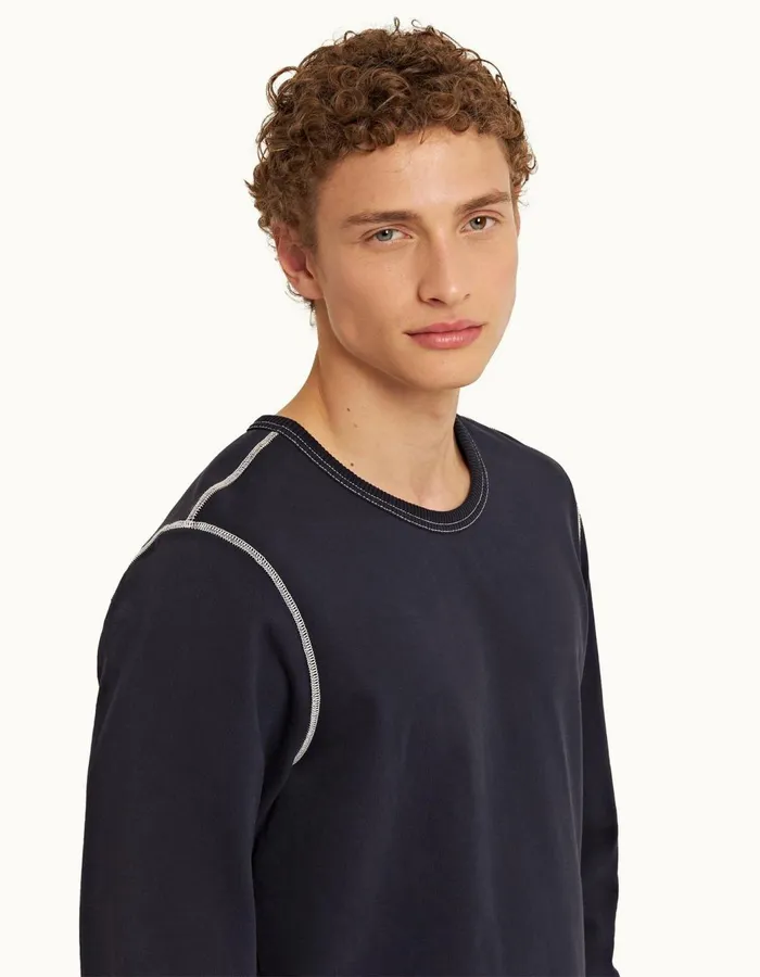 Men Orlebar Brown Sweats Stevenson Night Iris