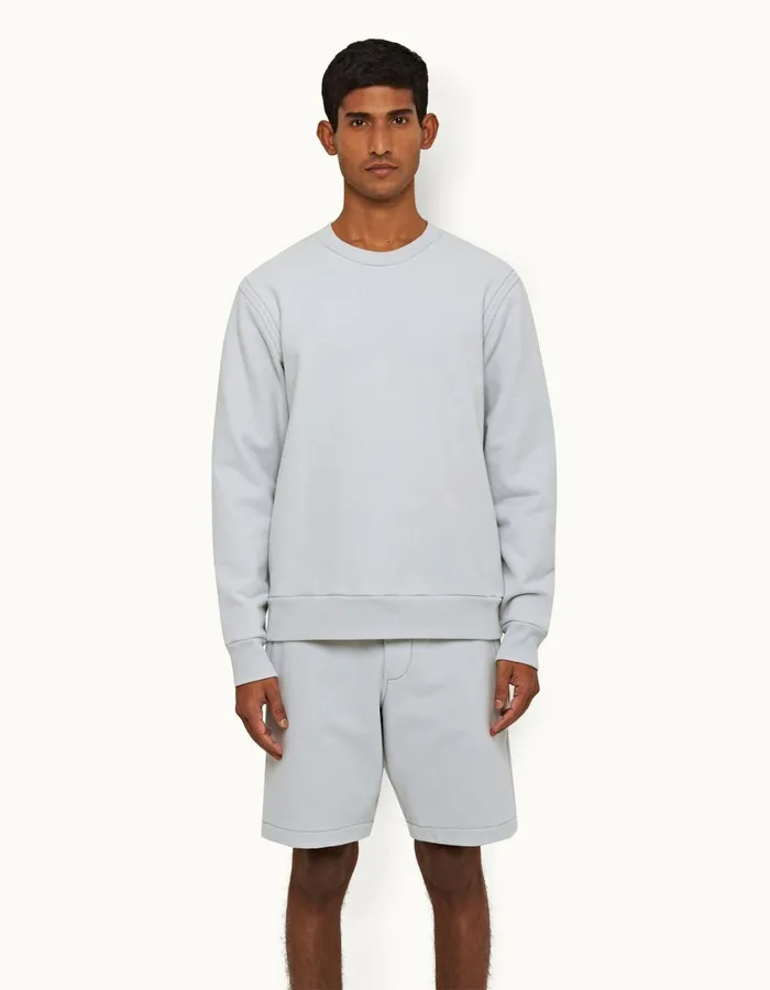 Men Orlebar Brown Sweats Stevenson Serenity Blue