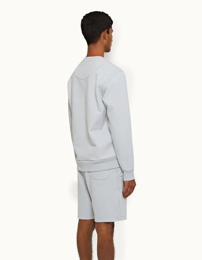 Men Orlebar Brown Sweats Stevenson Serenity Blue